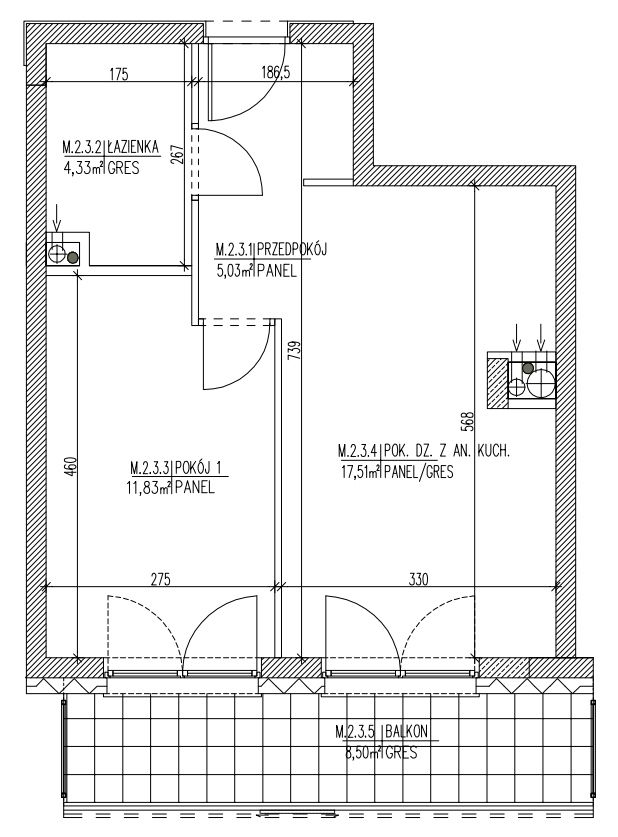 Plan mieszkania B6 10