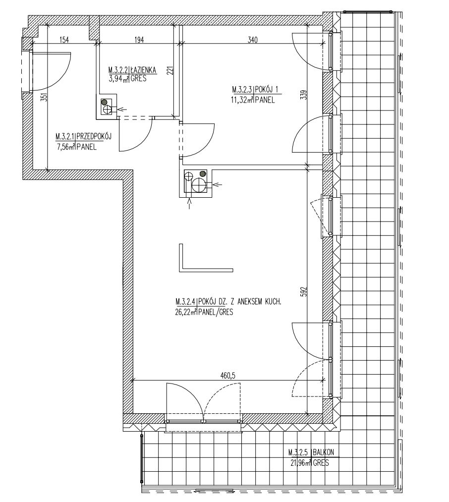 Plan mieszkania B6 16