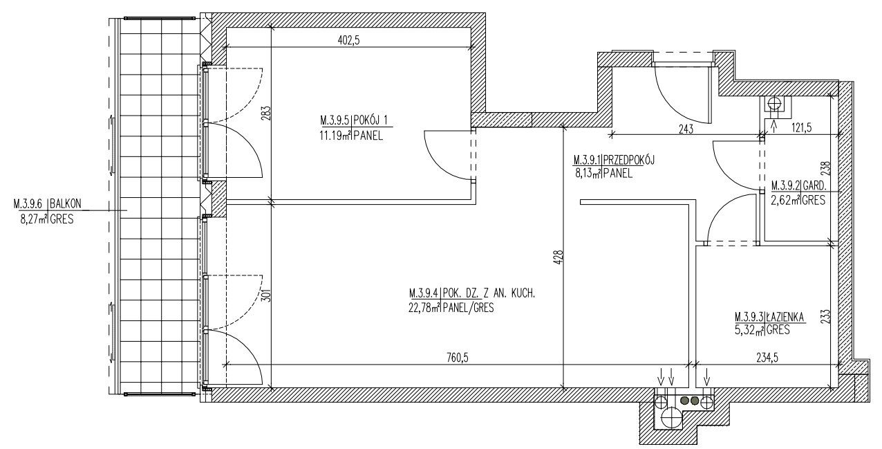Plan mieszkania B6 49