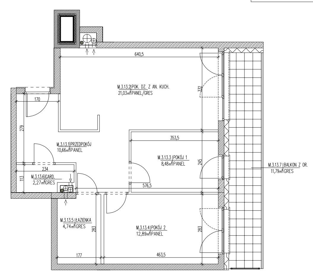 Plan mieszkania B6 53